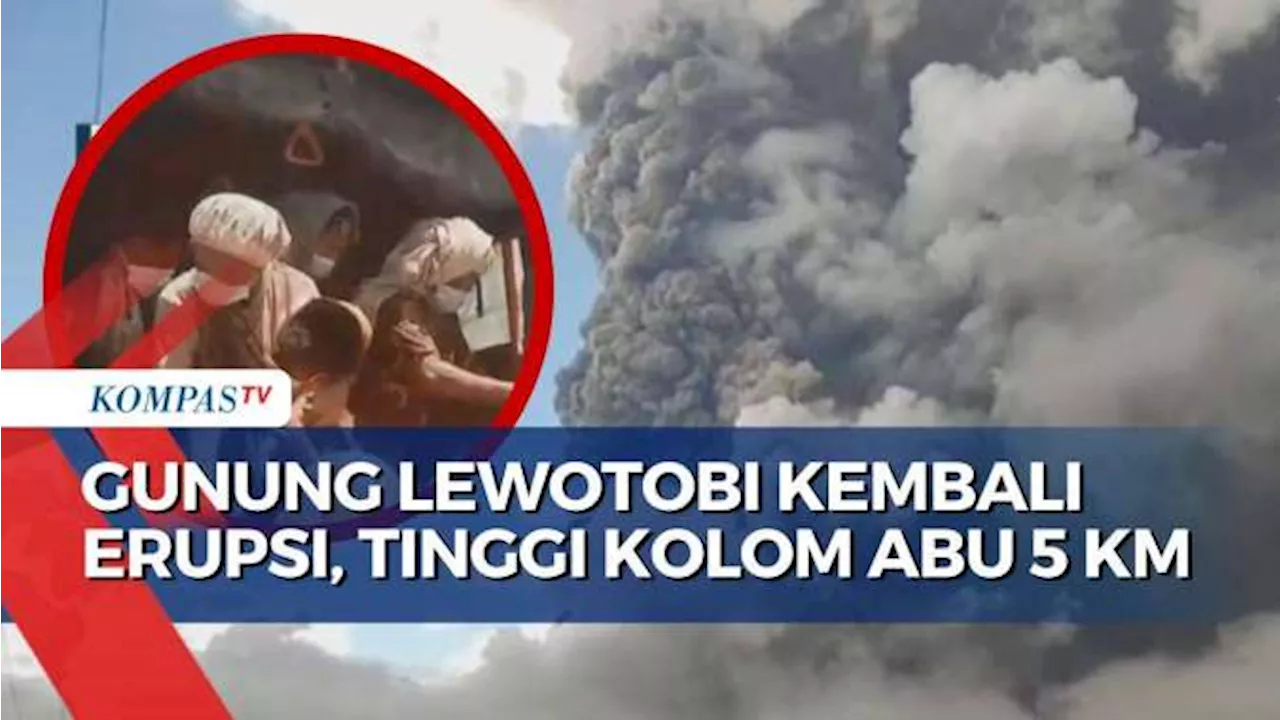 Gunung Lewotobi Laki-Laki Erupsi, Kepala PVBMG: Ini Erupsi Terbesar Sejak 3 November!