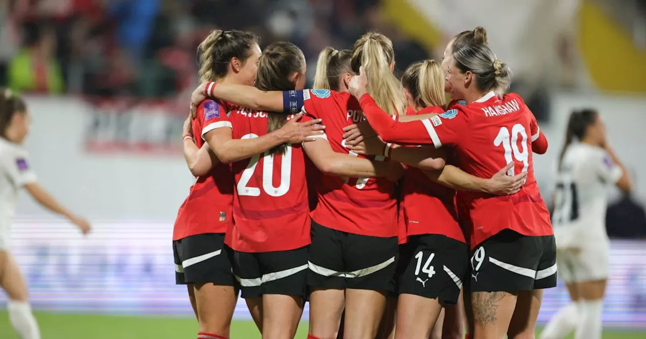 Hammergruppe für Österreichs Frauen in der Nations League