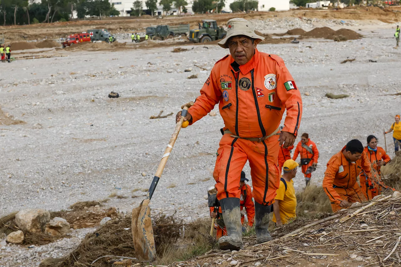 Topos mexicanos se suman en apoyo a damnificados de la tormenta DANA, en Valencia