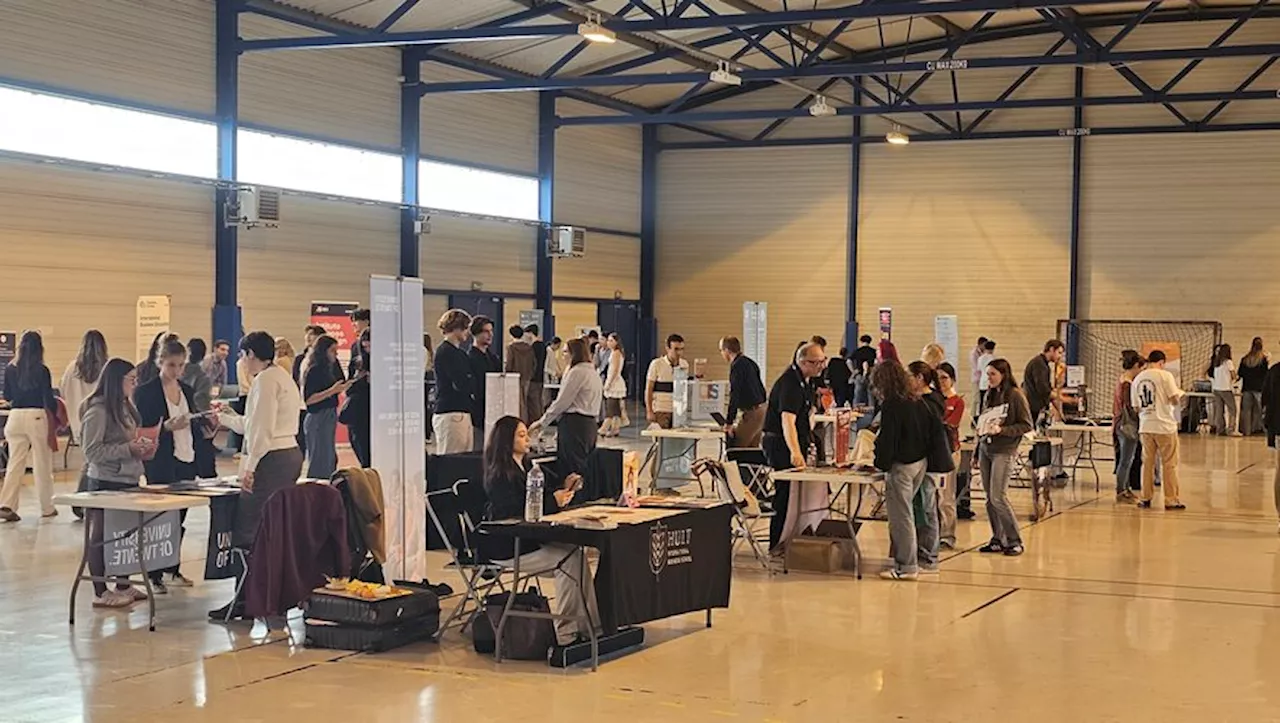 Un lycée toulousain organisait son premier Salon international de l’étudiant