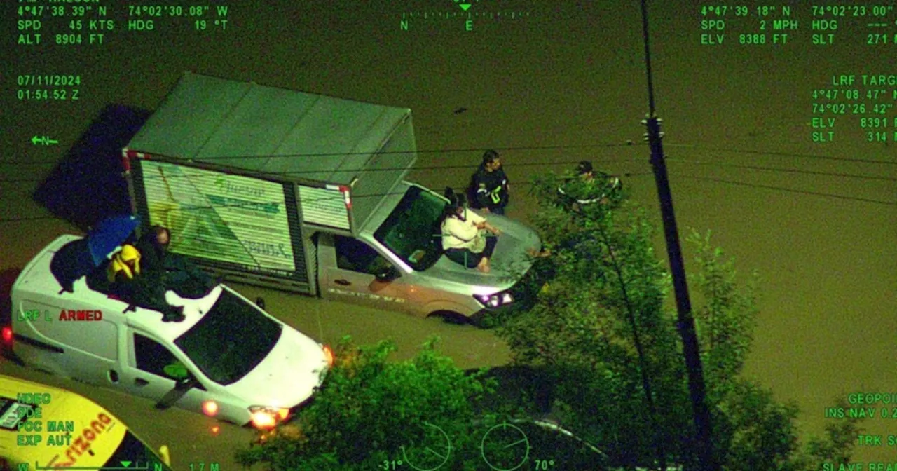 Inundaciones en autopista Norte: balance del Distrito