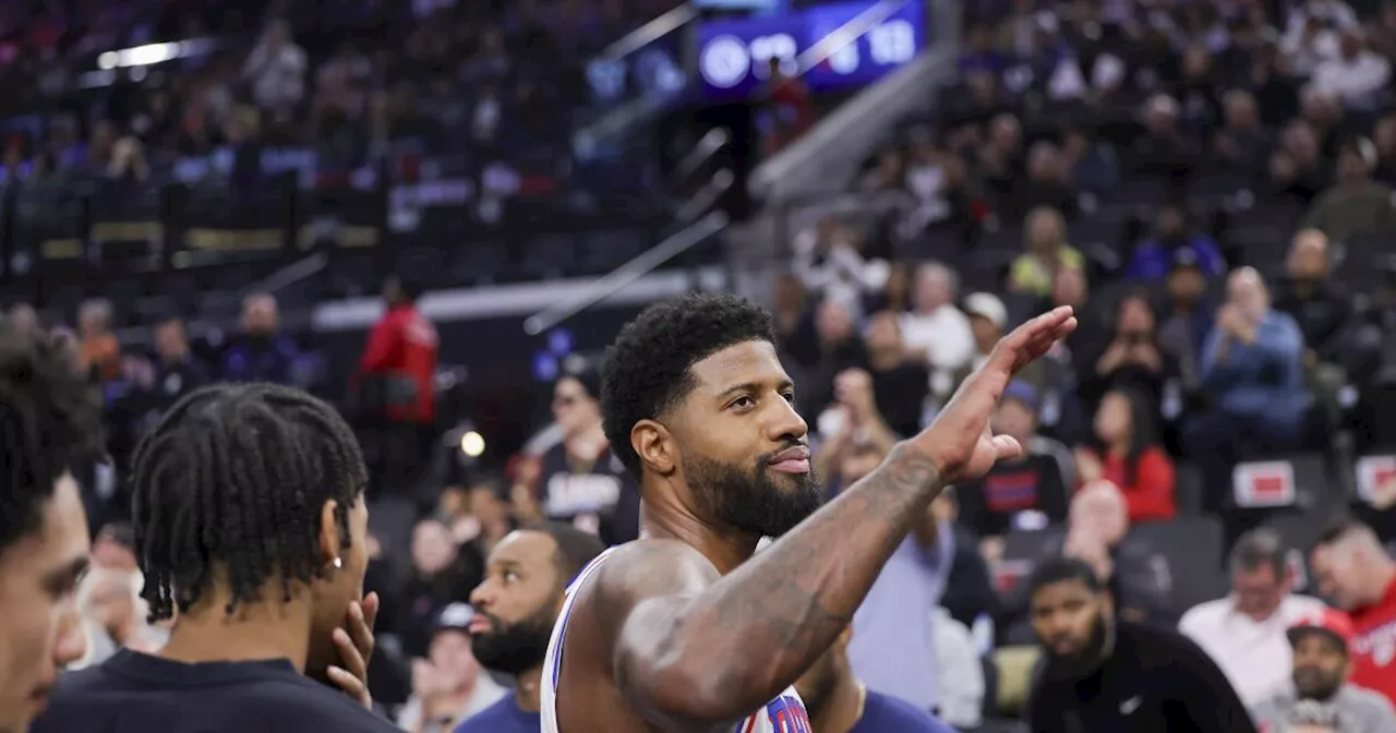 Paul George is unhappy about being booed in his return to L.A. as Clippers defeat the 76ers