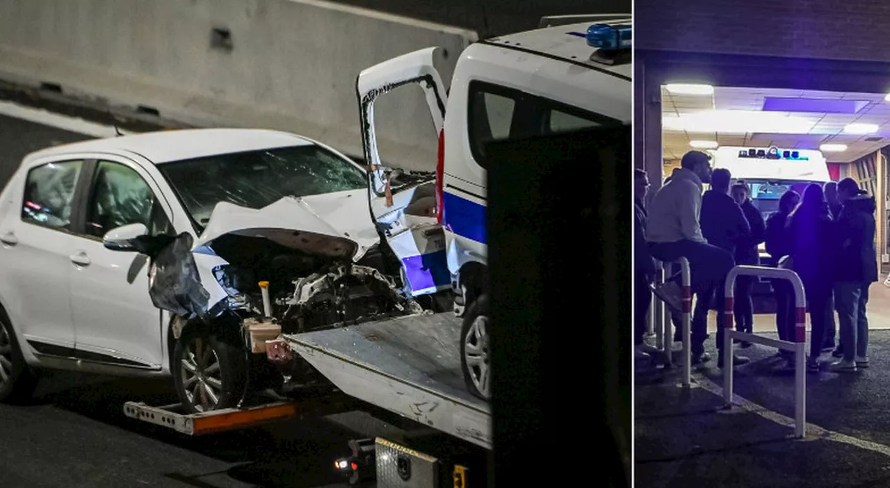 Tre vigili urbani investiti da un'auto, alla guida un carabiniere dei Ros ubriaco. Agente 25enne neo assunto h