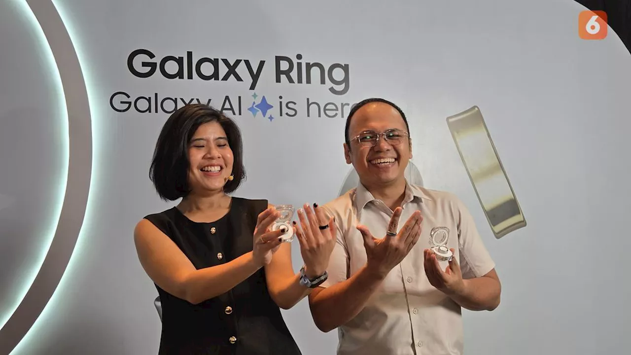 Galaxy Ring Rilis Rp 6,5 Juta di Indonesia, Baterai Tahan 21 Hari dan Pelacakan Siklus Tidur hingga Mens