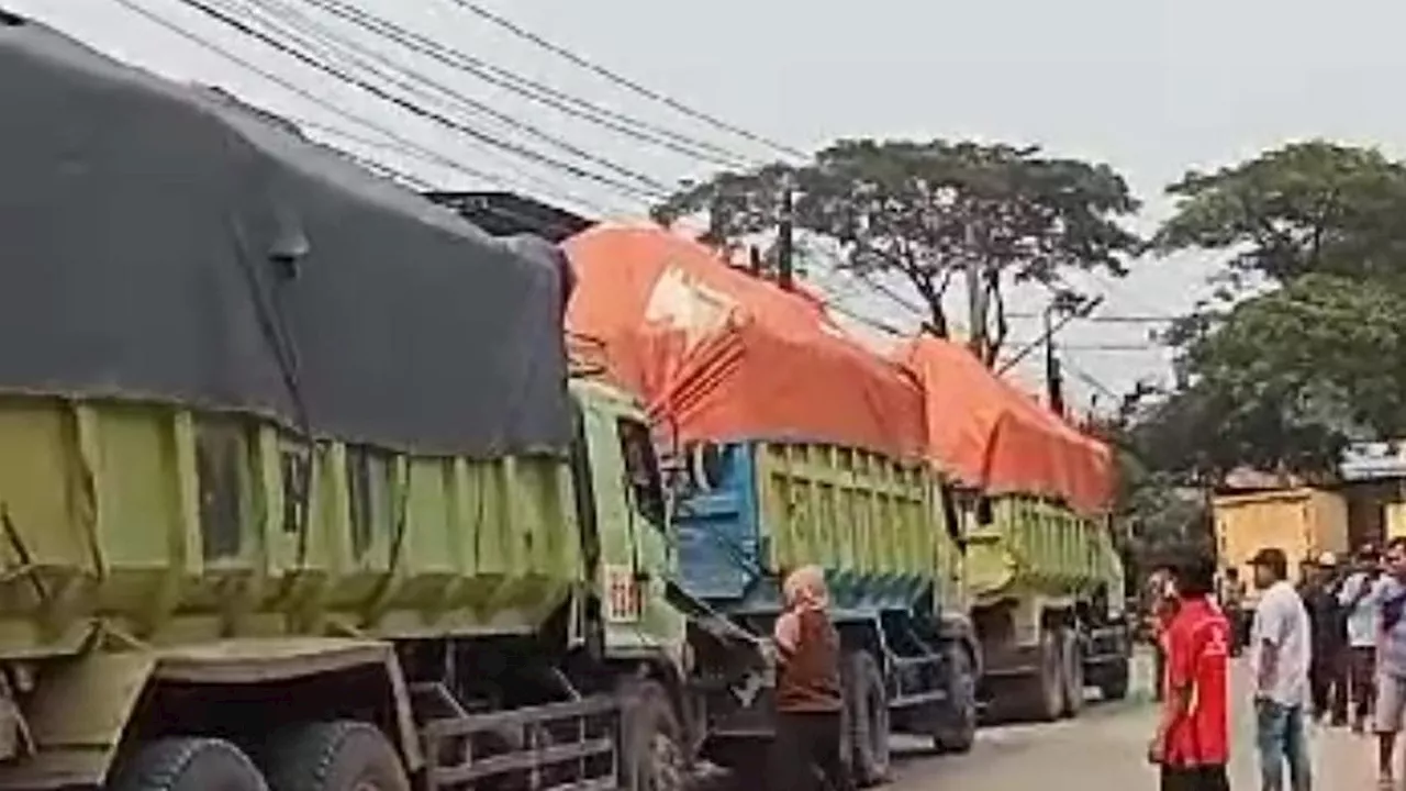 Polisi Masih Jaga Ketat Lokasi Truk Tanah yang Kena Amuk Massa di Tangerang