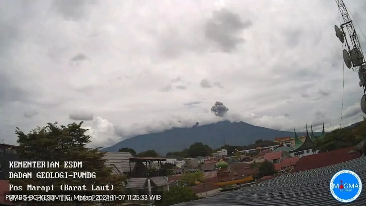 Status Gunung Marapi Naik dari Waspada ke Siaga, Masyarakat Diminta Waspada