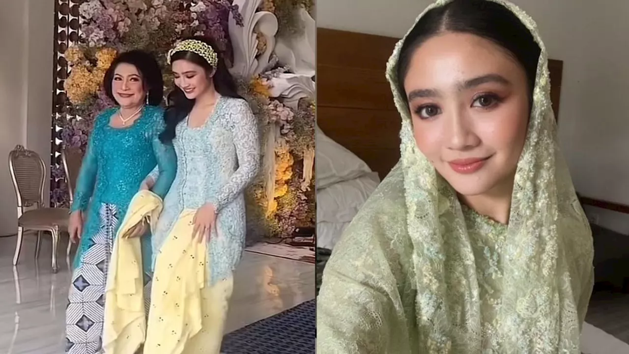 Tampilan Sophisticated Kebaya dan Makeup Febby Rastanty Saat Siraman hingga Pengajian Jelang Pernikahan