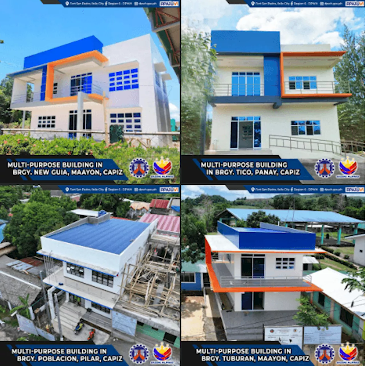 DPWH constructing 4 multi-purpose buildings in Capiz