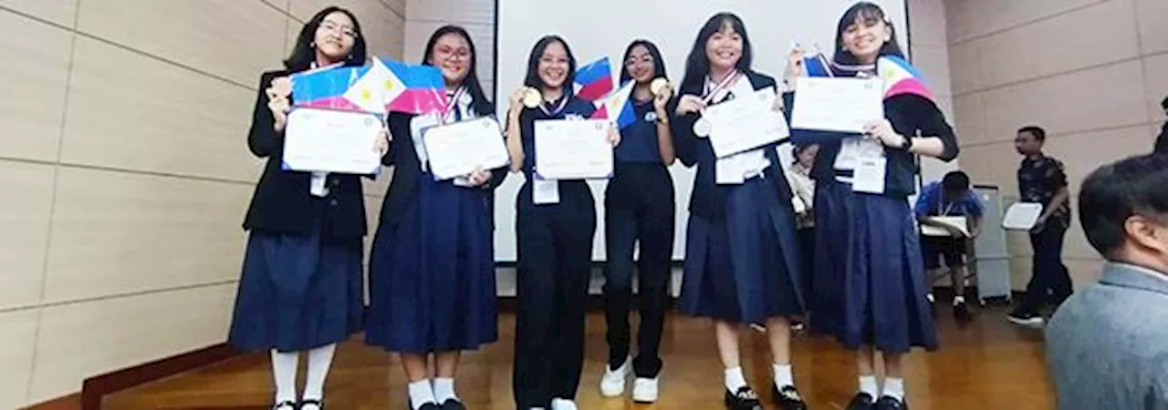 Grade 10 students from Negros Occidental shine in South Korea robotics tilt