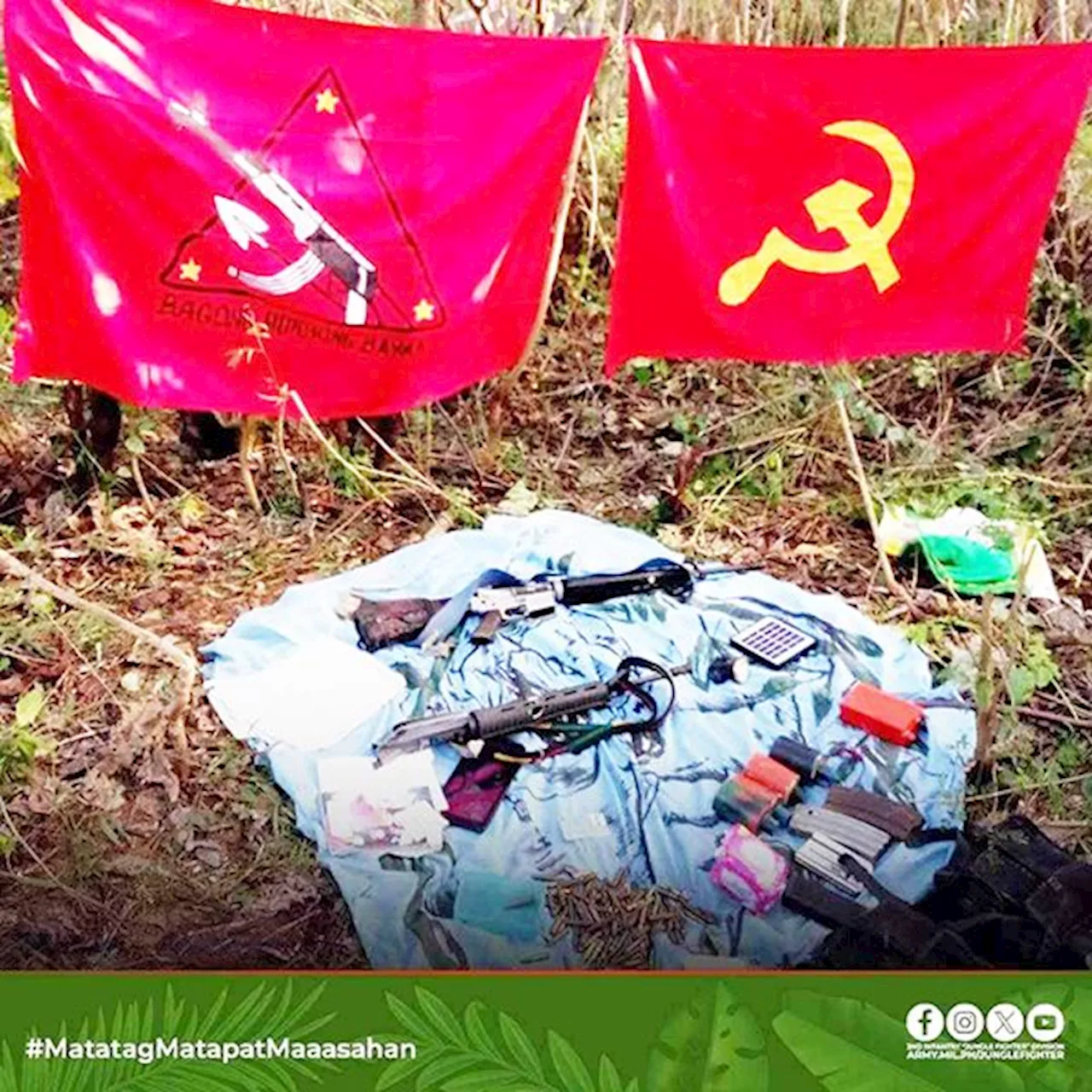 NPA arms cache recovered in Oriental Mindoro