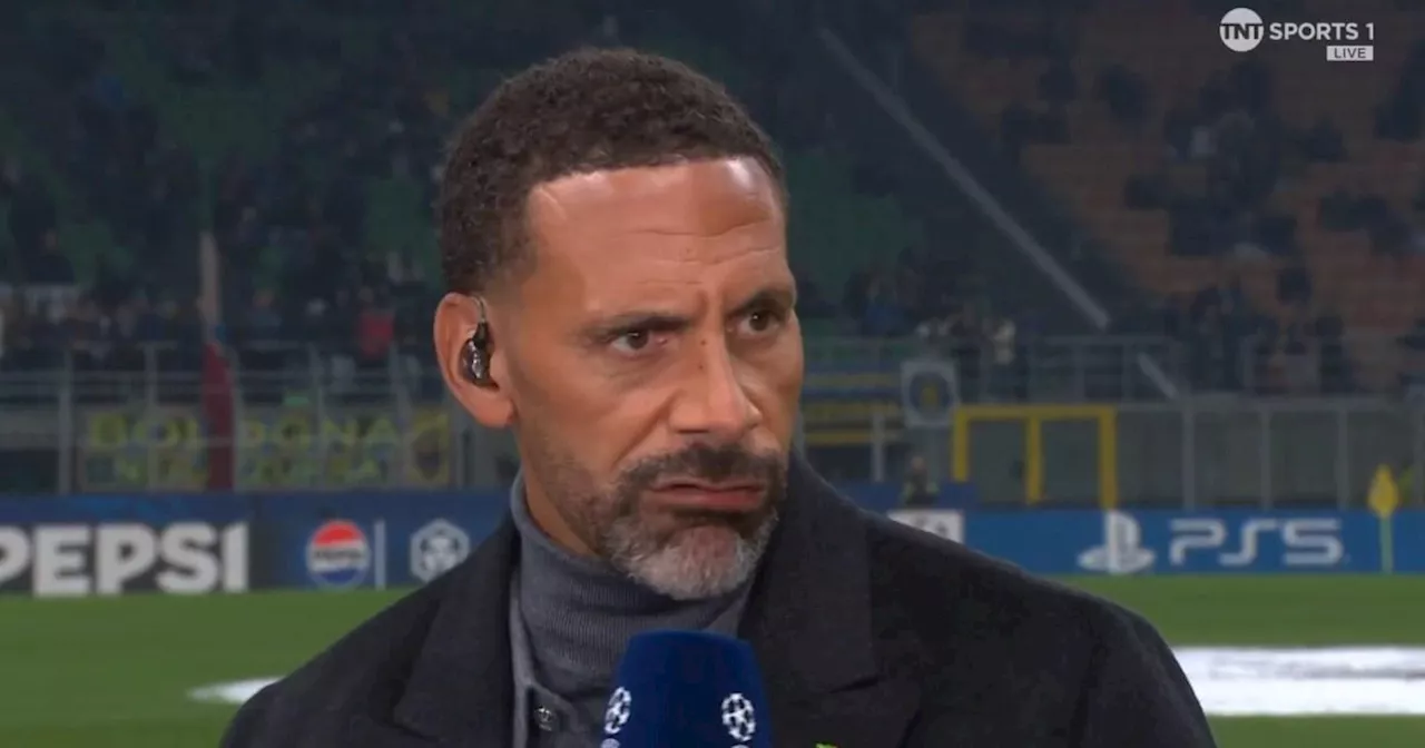 Rio Ferdinand urges Mikel Arteta to give Arsenal star 'more time' after Inter defeat