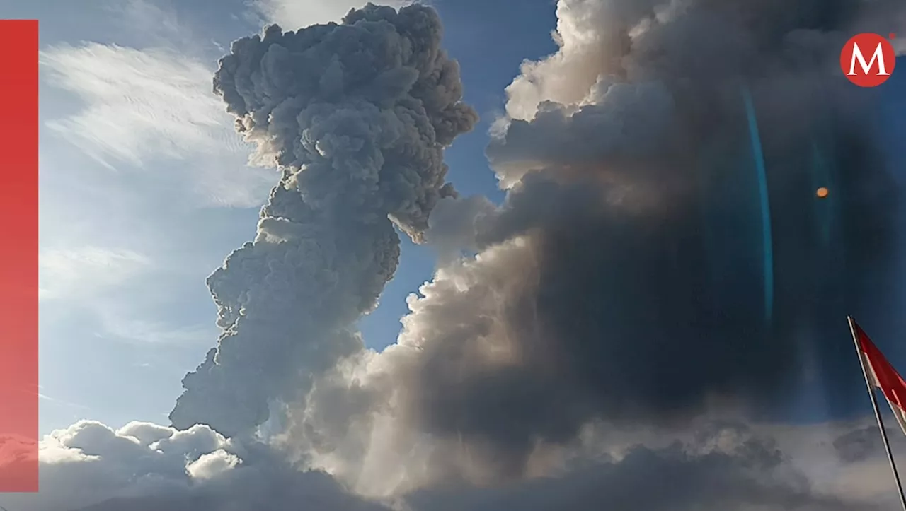 Erupciona volcán por segunda vez en la semana; van 9 muertos en Indonesia