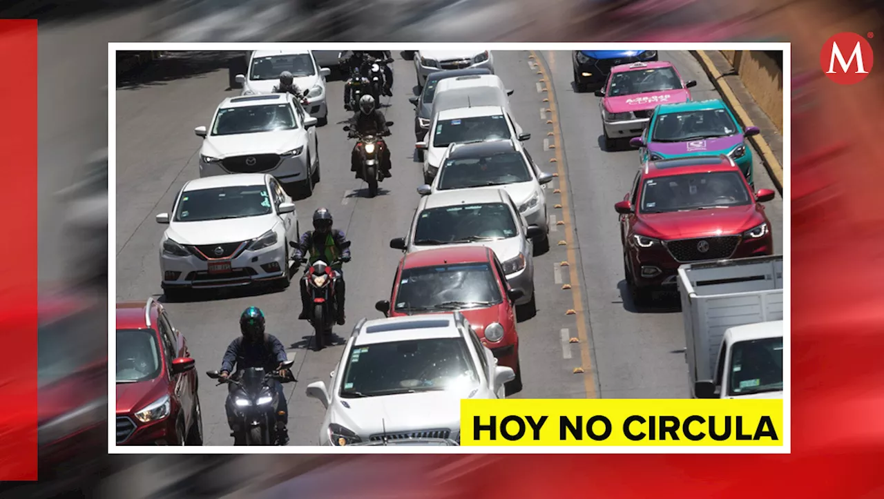 Hoy No Circula en CdMx y Edomex: Qué autos descansan este viernes 8 de noviembre 2024