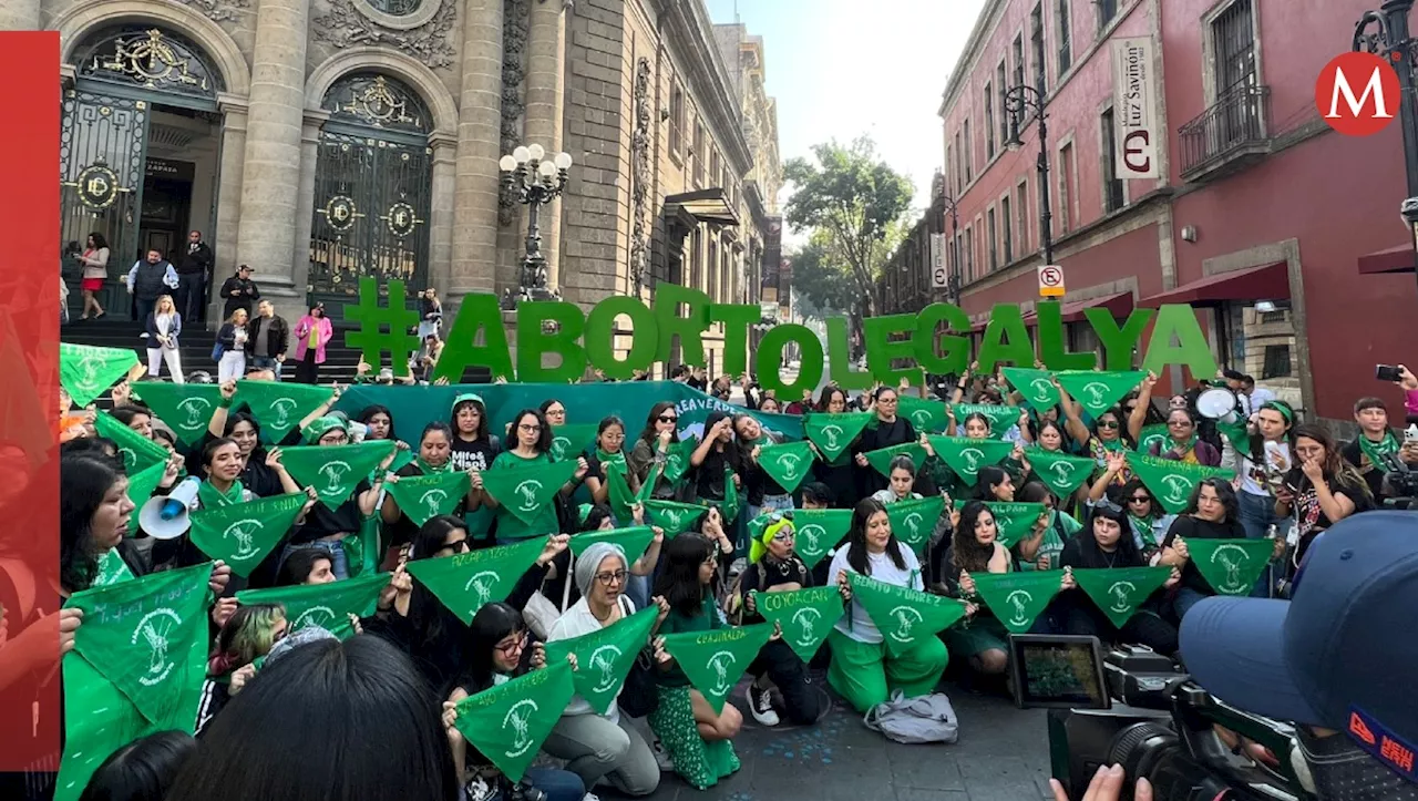 Piden organizaciones a favor del aborto que Congreso CdMx discuta iniciativa para eliminarlo de Código Penal