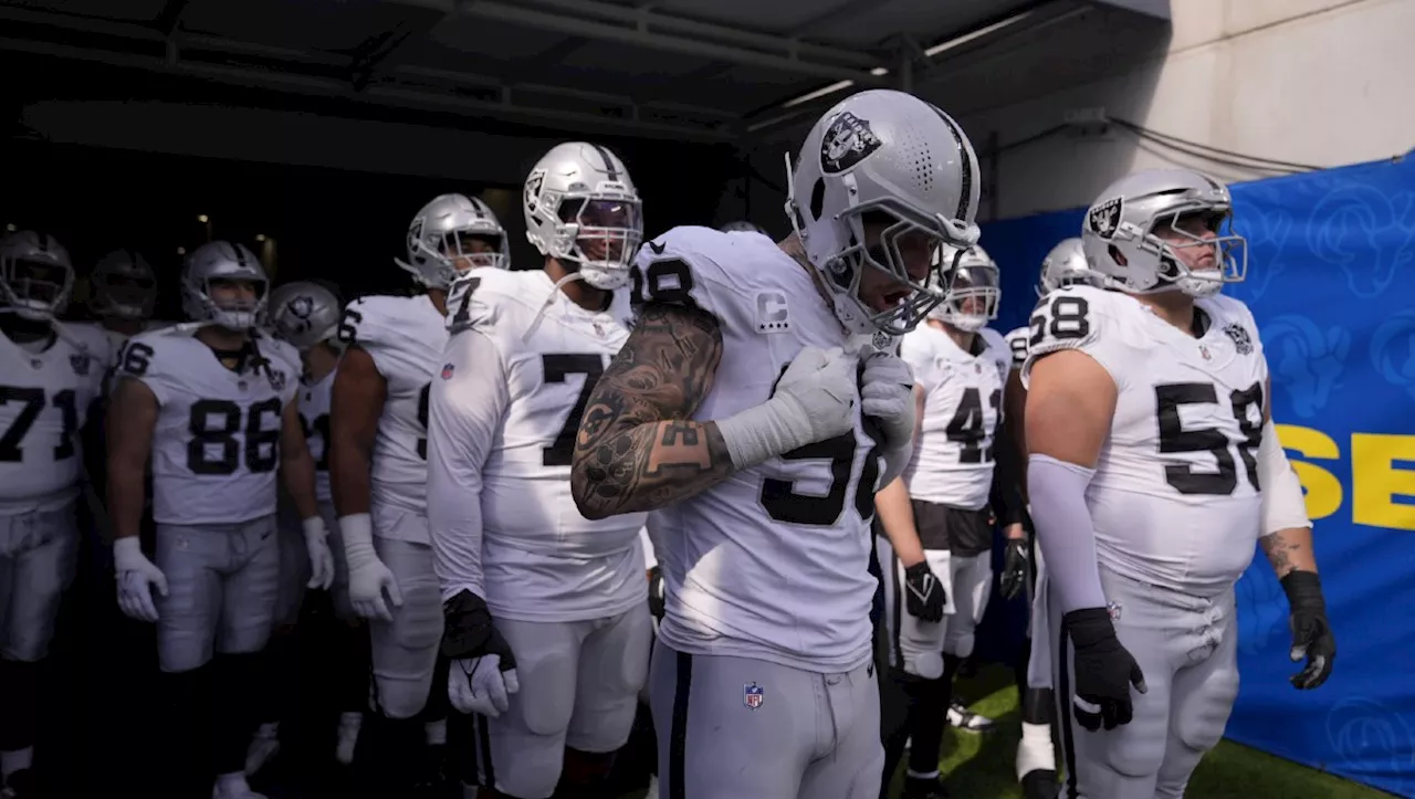 Raiders hace cambios en la segunda mitad de la temporada y despide a tres coaches