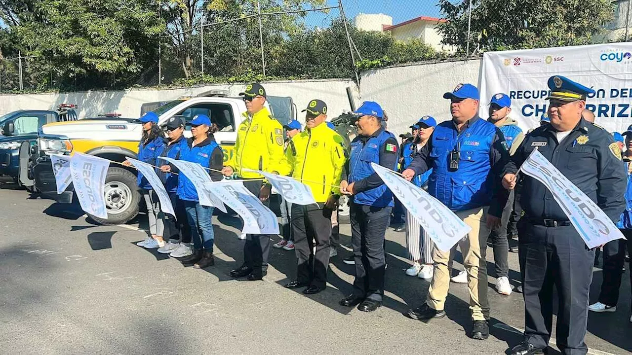 Trabajamos por calles limpias y seguras en Coyoacán con operativos de chatarrización