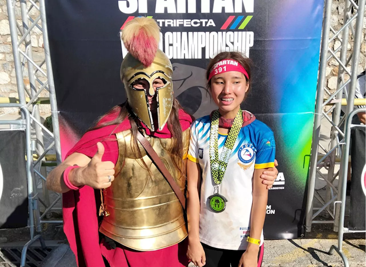 Filipina blind athlete pulls off historic finish in Spartan race