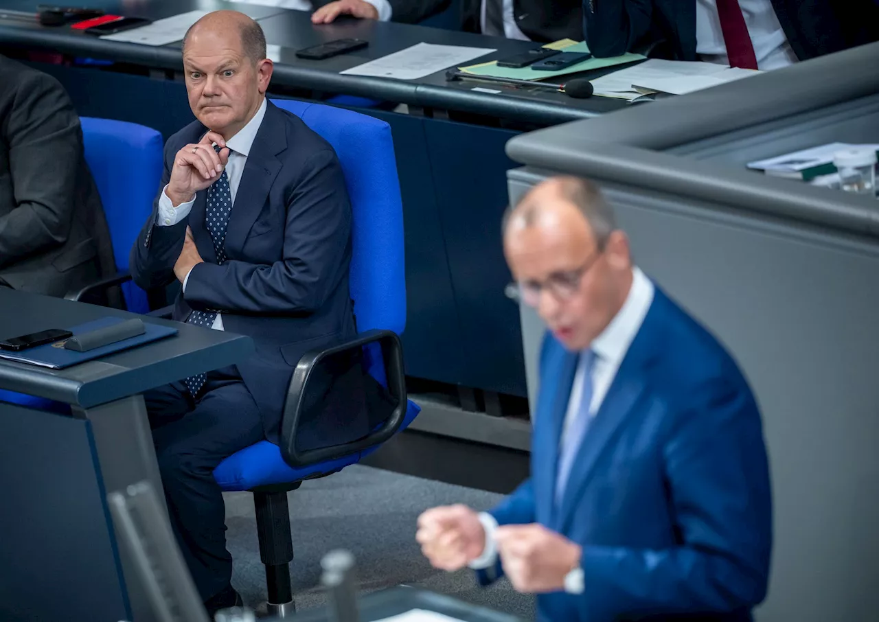 Scholz und Merz beraten über Wahltermin