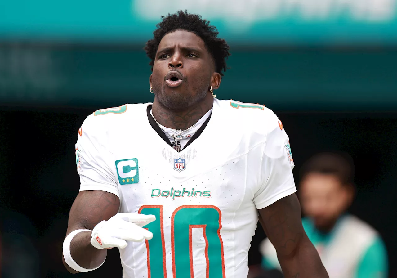 Dolphins' Tyreek Hill Reignites Feud With Olympic Gold Medalist Noah Lyles