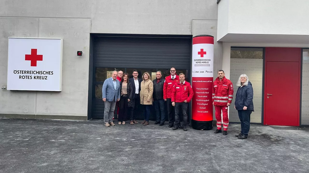 Neues Rot-Kreuz-Haus in Geras wird pünktlich fertig