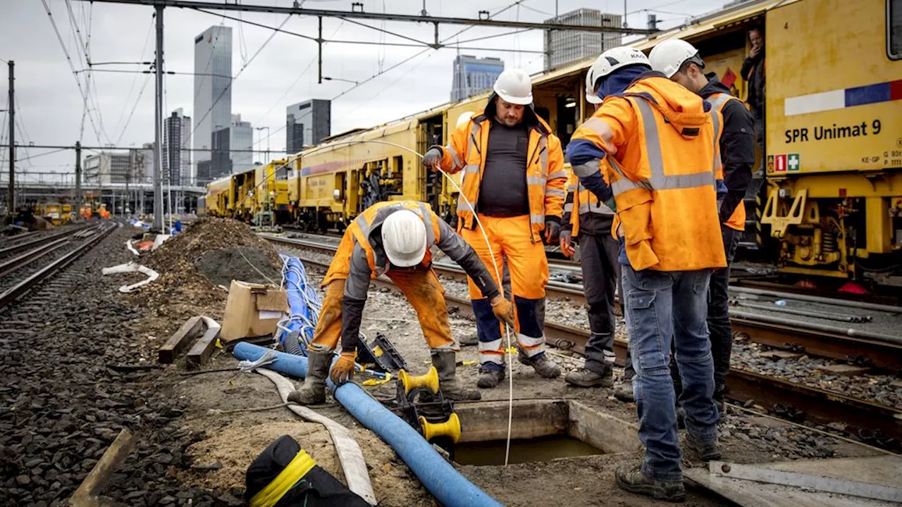 Vanaf maandag acties bij ProRail, reizigers krijgen er last van