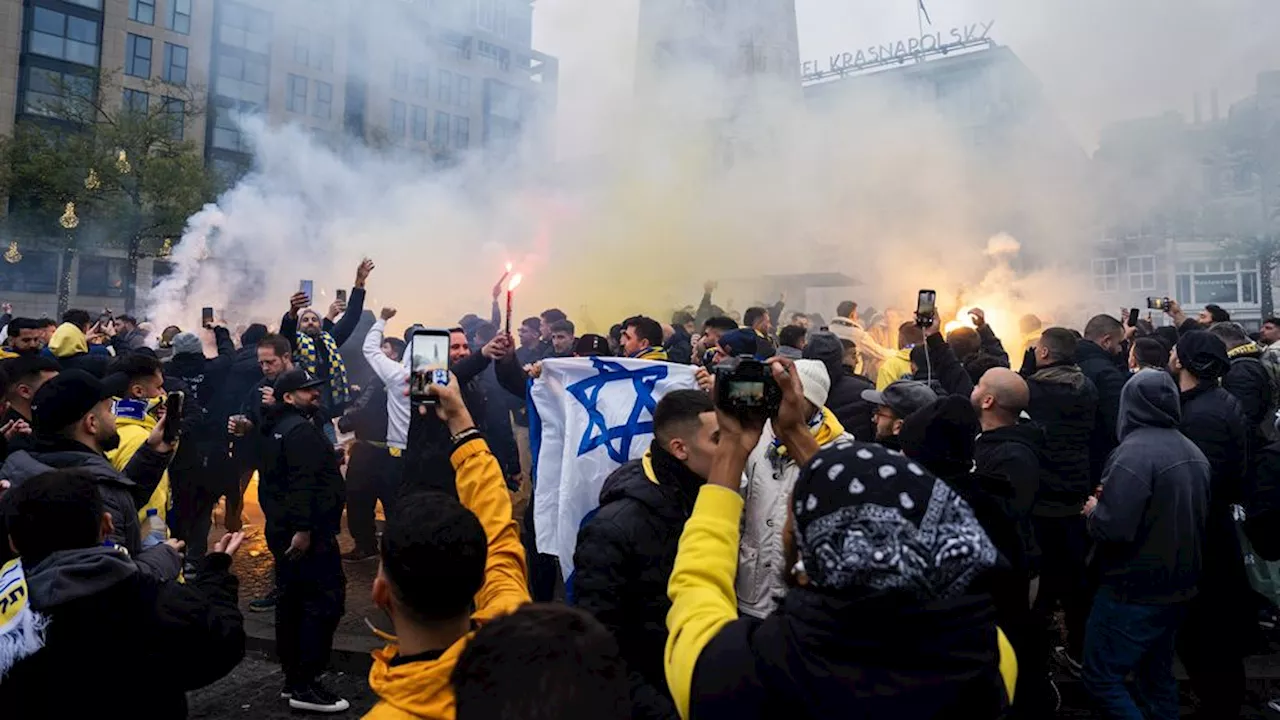 Zeker 10 aanhoudingen voorafgaand aan wedstrijd Ajax-Maccabi Tel Aviv