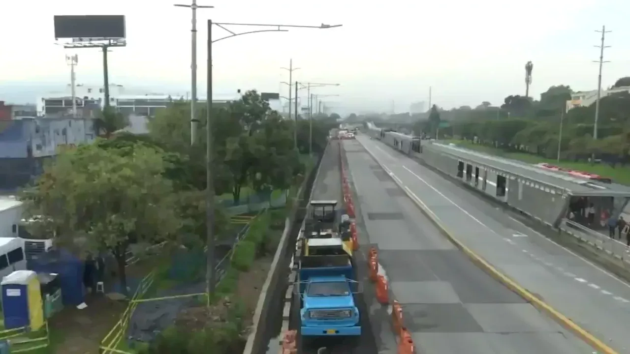 Los cierres y medidas de movilidad en el norte de Bogotá ante la emergencia por lluvias