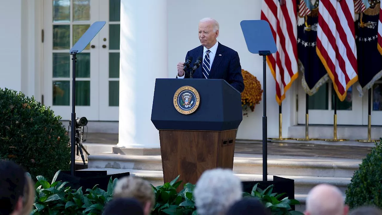 Anders als sein Vorgänger: Biden garantiert Trump 'friedlichen und geordneten' Übergang