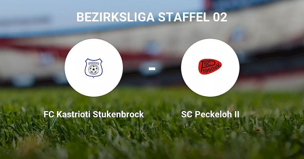 SC Peckeloh II verliert gegen FC Kastrioti Stukenbrock