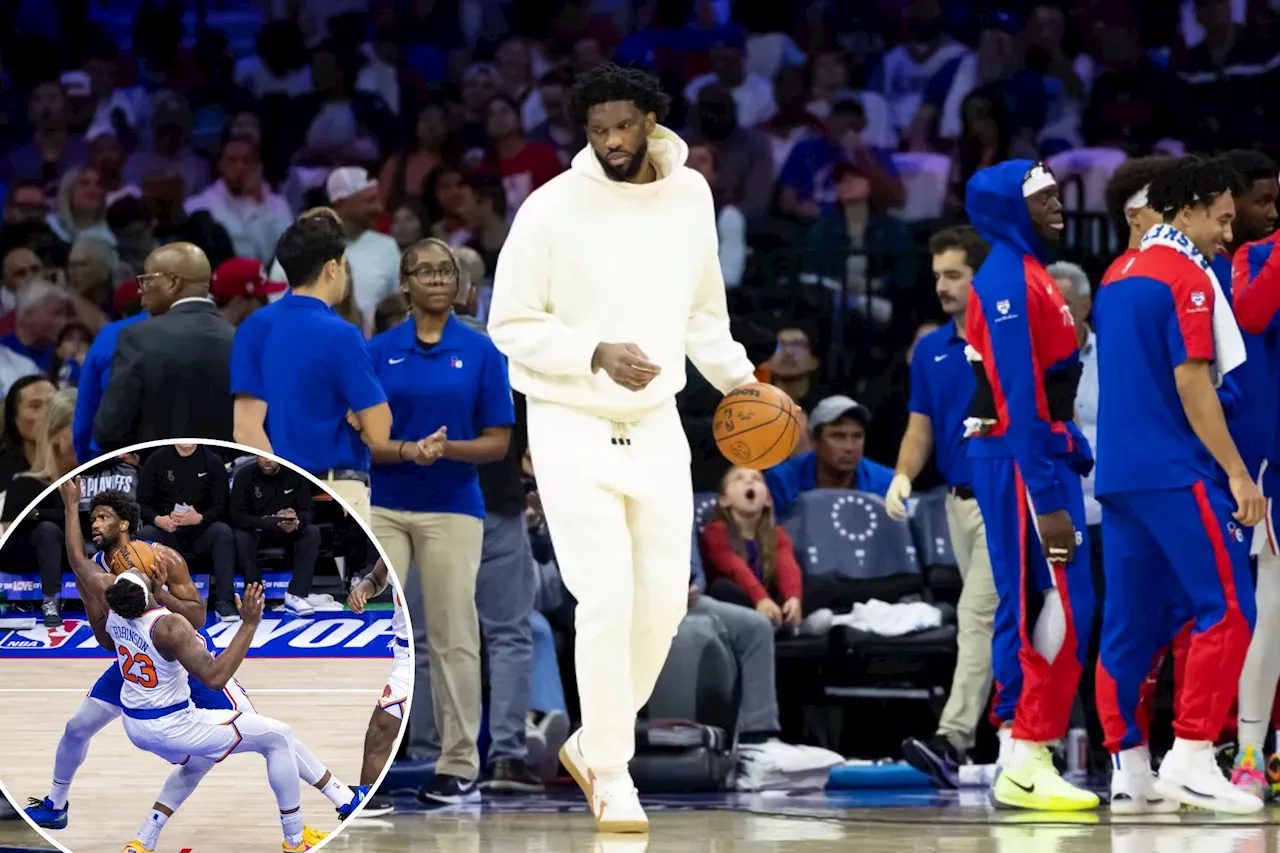 Joel Embiid slated to make season debut against Knicks after suspension for shoving reporter