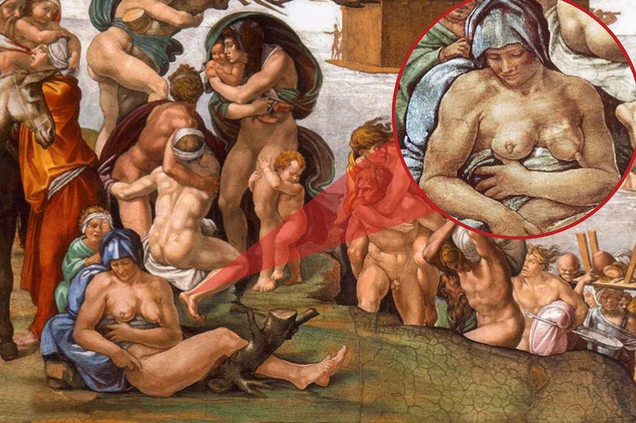 Michaelangelo's Sistine Chapel may show woman with breast cancer: study