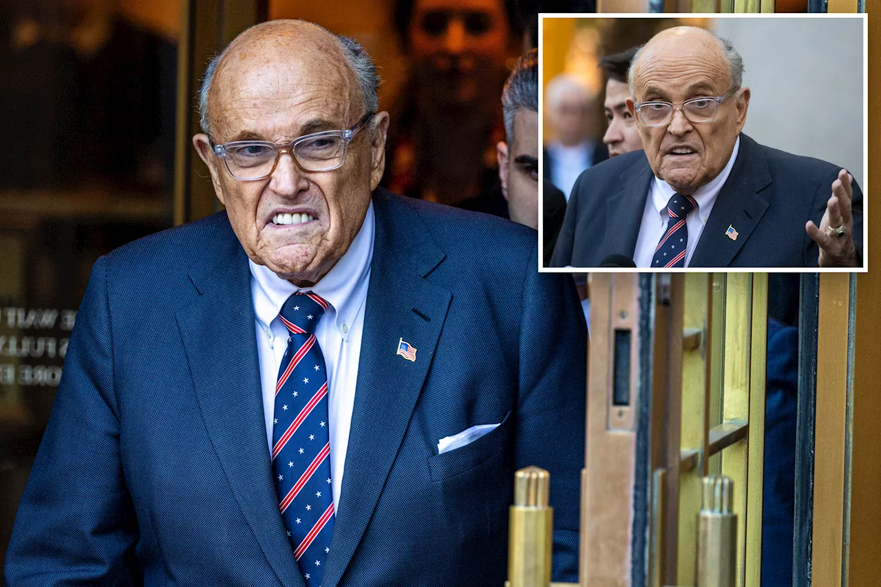 Rudy Giuliani slammed by judge for 'farcical' excuse in $148M defamation case