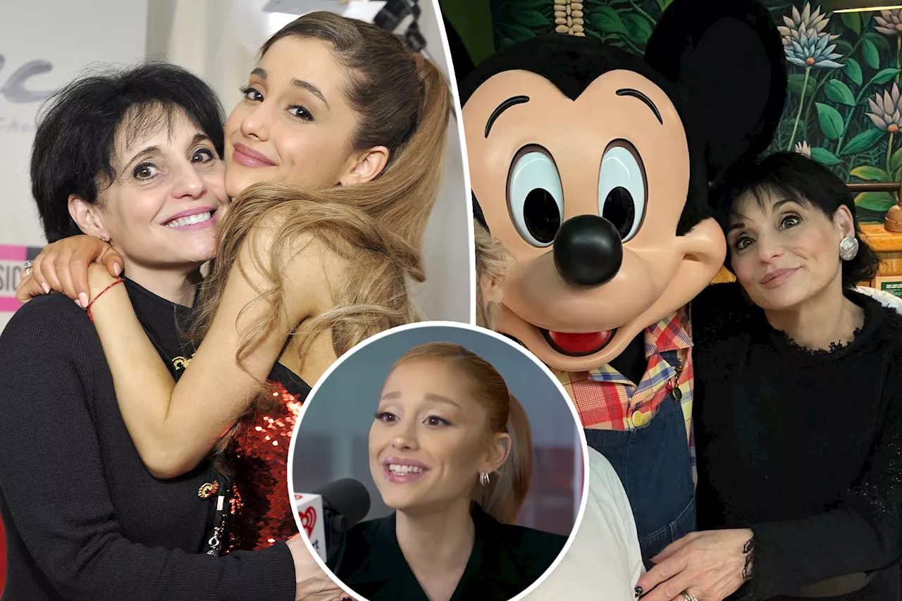 Ariana Grande's mom, Joan, wants her ashes scattered at Disney World