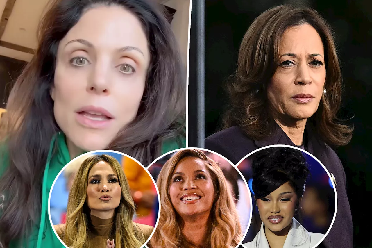 Bethenny Frankel slams Kamala Harris for 'hobnobbing with celebrities' ahead of 2024 election: It's 'useless' and a 'flex'