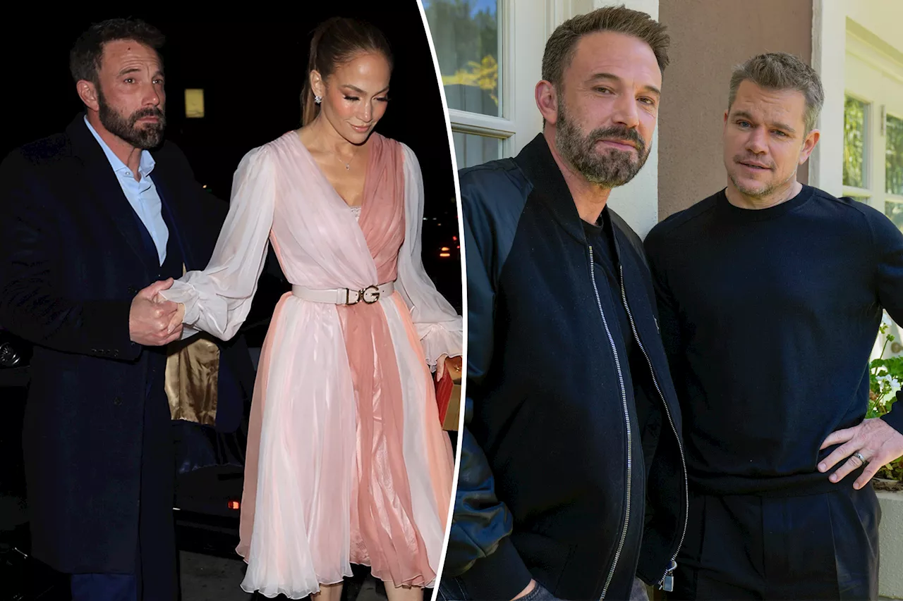  How Ben Affleck's divorce from Jennifer Lopez is affecting his next movie with Matt Damon