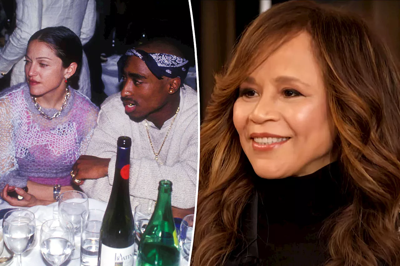 Rosie Perez details how Madonna and Tupac Shakur met before secret relationship