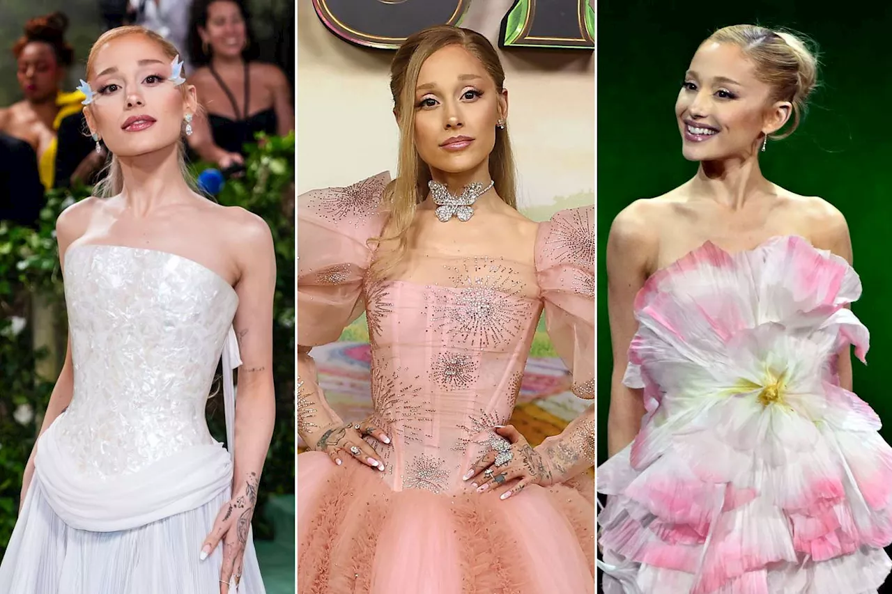 Ariana Grande es la bruja buena Glinda en la vida real, ¡mira sus looks!