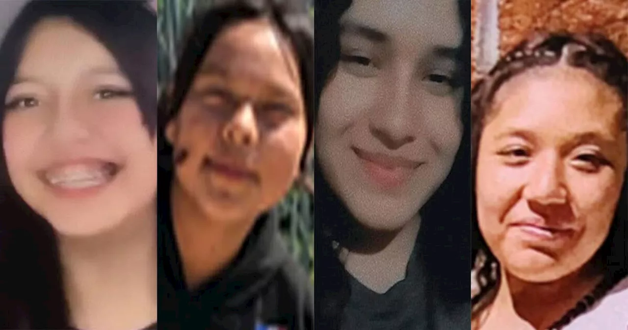 Buscan a Lisa, Jenifer, Jade y Guadalupe, adolescentes desaparecidas en Guanajuato