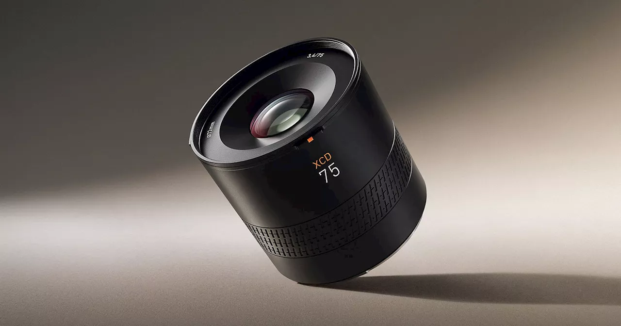 Hasselblad’s New XCD 75mm f/3.4 P Lens Is Very Compact and Lightweight