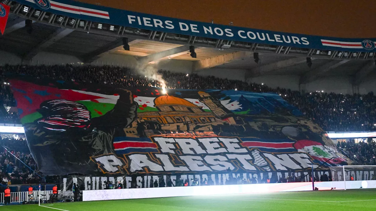 PSG-Atlético: la mise au point du Collectif Ultras Paris sur le tifo 'Free Palestine'