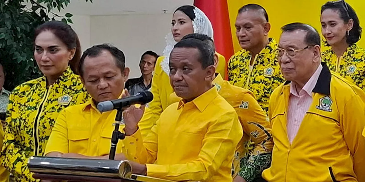 Bahlil Umumkan Kepengurusan Lengkap Partai Golkar 2025-2029