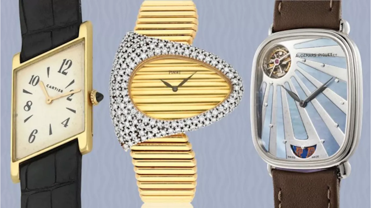 20 ‘Shaped’ Watches Headed to Auction This Fall, From Rolex to Patek Philippe