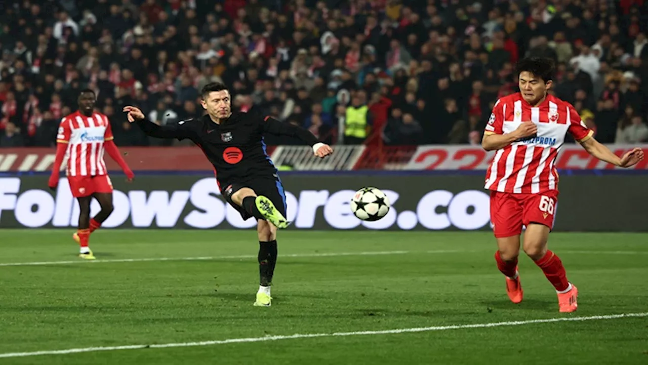 Lewandowski double helps Barcelona thrash Red Star - SABC News - Breaking news, special reports, world,