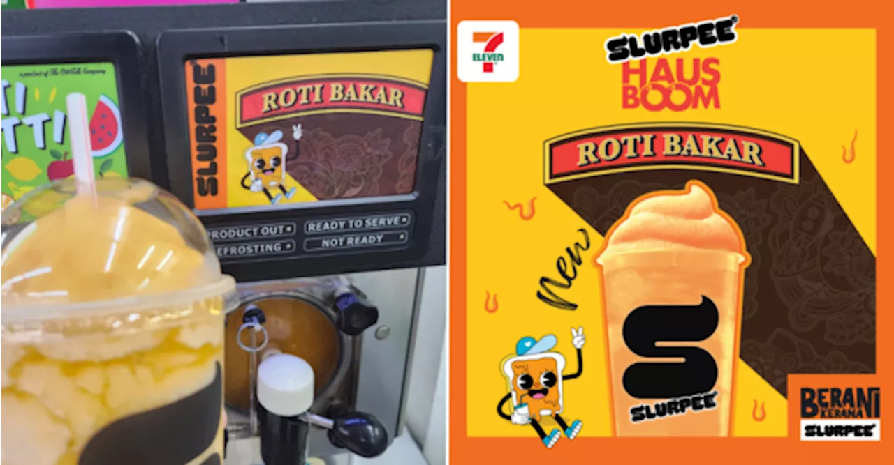 7-Eleven's New Roti Bakar Slurpee Flavour Is Perfect If You Don't Feel Like Chewing Bread