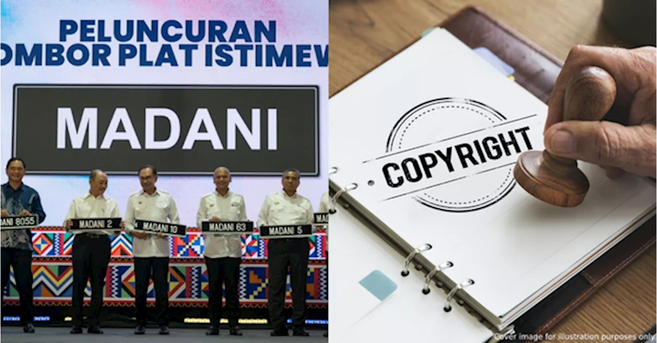 A Man Is Demanding RM1.3 Million From The Govt Over Copyright Of 'MADANI' Licence Plates