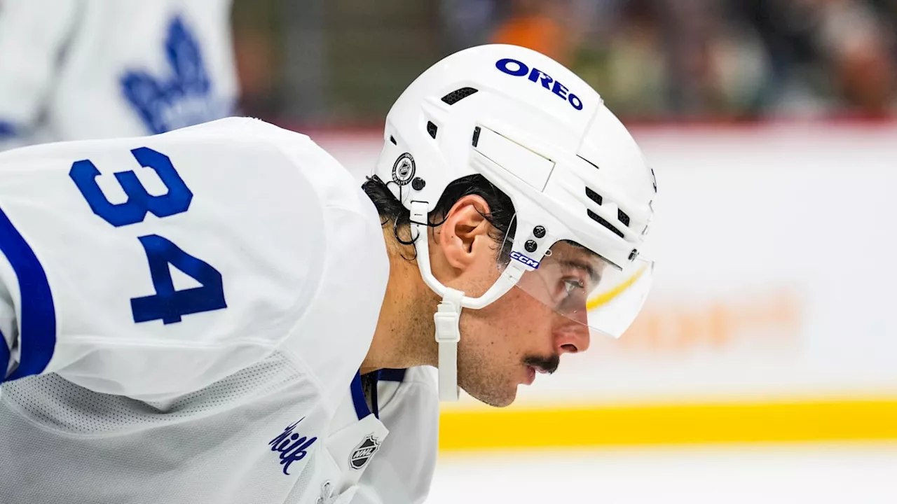 Maple Leafs' Auston Matthews' Status Remains Uncertain