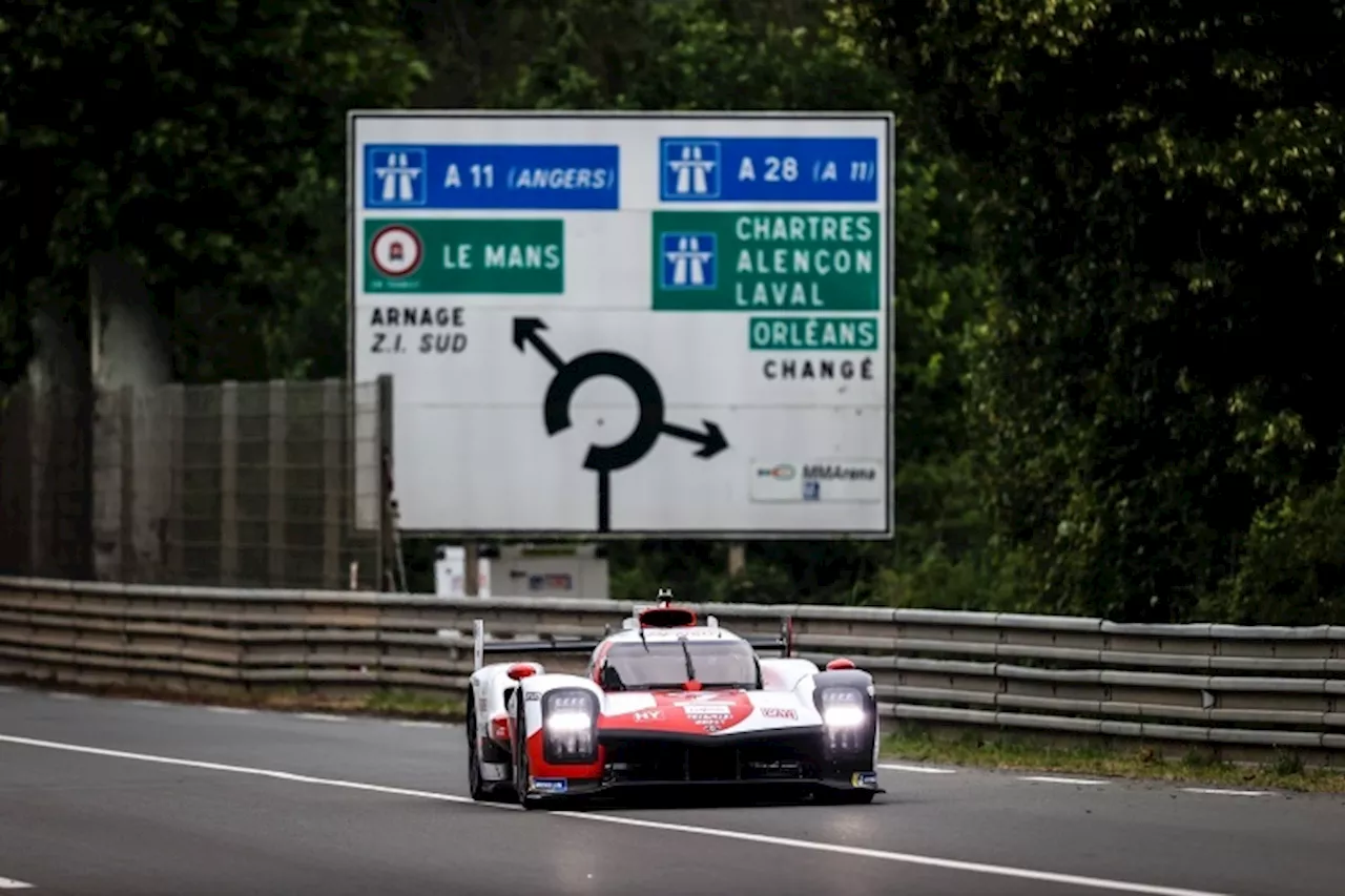 24h Le Mans: Bestzeit beim Testtag geht an Toyota