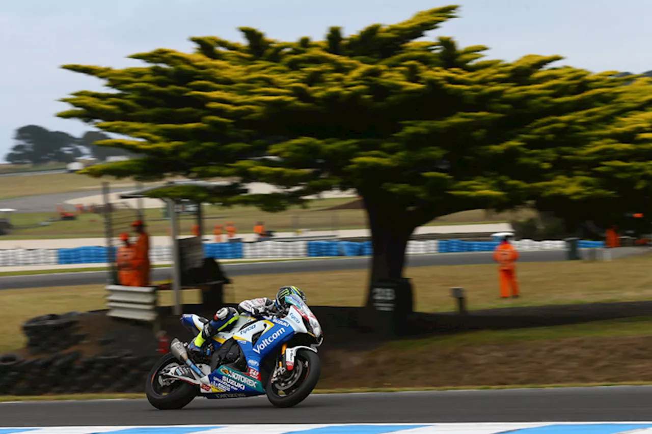 Phillip Island, Q2: Lowes bleibt vorn, Bayliss hinten