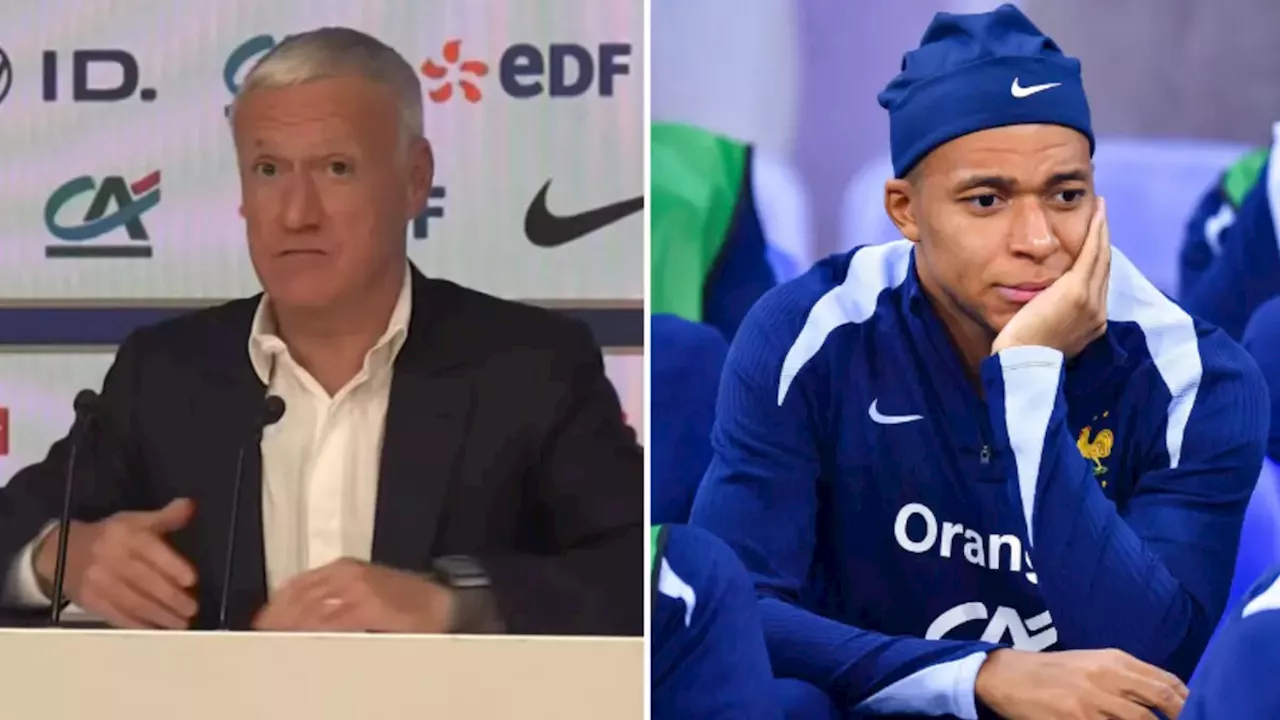 Didier Deschamps gives blunt four-word explanation for Kylian Mbappe absence from France squad