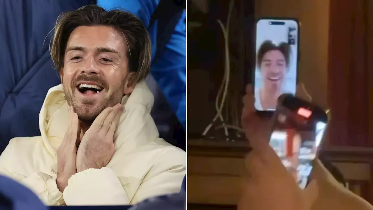 Jack Grealish's FaceTime conversation with Aston Villa fans is going viral amid Man City transfer rumours